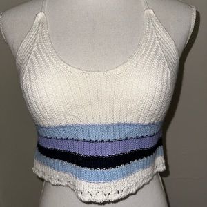 💙Knit Crop Top